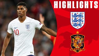 England 12 Spain  Lastminute Equaliser Controversially Ruled Out  Official Highlights [upl. by Madra553]