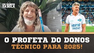 O profeta Ribeiro Neto decide o técnico do Grêmio pra 2025 [upl. by Robaina]