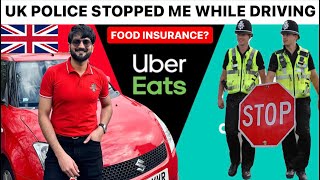 Police stopped me over Food Delivery Insurrance 🇬🇧  Delivery Jobs in UK 🇬🇧  Uber Eats Just Eat [upl. by Innob52]