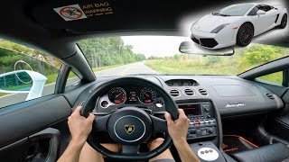 2014 Lamborghini Gallardo LP5502  POV Walkaround and Test Drive ASMR [upl. by Mathews328]