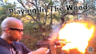 Playing In The Woods extar exp556 taurus 44mag [upl. by Eenimod]