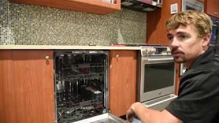 How To Side Mount a GE Dishwasher [upl. by Etteluap]