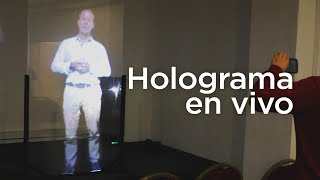 Holograma Interactivo en vivo [upl. by Leonidas540]