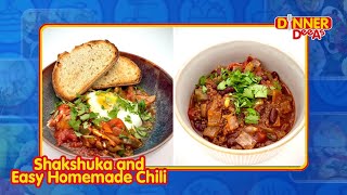 Shakshuka and Easy Homemade Chili  Dinner DeeAs [upl. by Zins418]