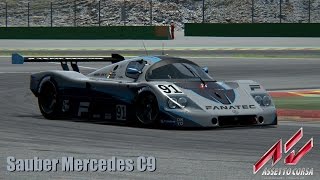 Assetto Corsa  Mercedes Sauber C9  Spa [upl. by Ahsiya]