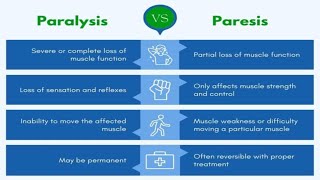 PARALYSIS amp WEAKNESS DIFFERENTIAL DIAGNOSIS [upl. by Dich]