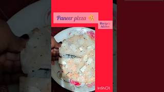 Loaded paneer pizza 🍕 cheesy paneer pizza pizza recipe youtubeshorts [upl. by Drareg]