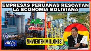 EMPRESAS PERUANAS SOCIOS ESTRATÉGICOS en el CRECIMIENTO de LA ECONOMÍA BOLIVIANA [upl. by Ahcarb]