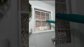 3 vs 20 Privacy window in bathroom  Decorative window film options  Affordable house makeover [upl. by Ayikaz]