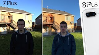 iPhone 8 vs iPhone 7 camera comparison  An Impressive upgrade [upl. by Alcot573]