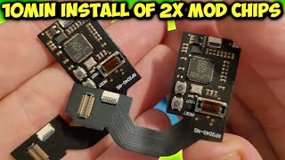 2x Mod chips installed within 10 minutes [upl. by Ihcekn]