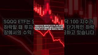 오늘의 ETF  SQQQ ETF ProShares UltraPro Short QQQ ETF [upl. by Hplodur]