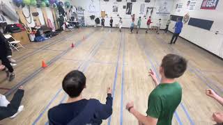 Mastering the Epee Flèche Footwork at Fortune Fencing [upl. by Batory]