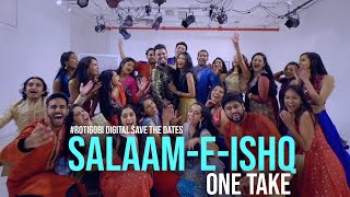 SALAAMEISHQ  ONE TAKE  ROHIT amp AALIYA WEDDING ANNOUNCEMENT  DANCE  ChOREOGRAPHY  BOLLYWOOD [upl. by Kurland115]