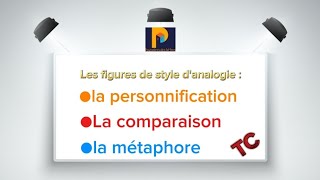 Les figures de style danalogie  tronc commun [upl. by Viccora]