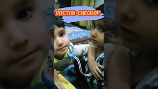 Doctor checkup 👩🏻‍⚕️ youtubeshort cutebaby cute funny [upl. by Adianez]