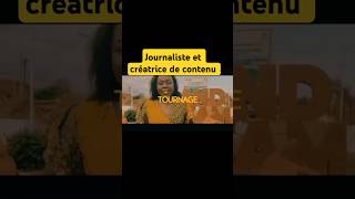 Créatrice de contenu 225 jounalist tournage apercu [upl. by Idur]