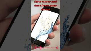 Sound To Remove Water And Dust From Earphone Phone Speaker [upl. by Jakob]