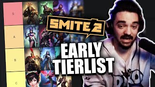 A Smite 2 Tierlist After 50 Hours of Ranked [upl. by Kettie628]