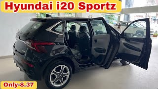 Hyundai i20 Sportz 2024  i20 Mid Model On Road Price Features Interior  i20 RealLifeReview [upl. by Aniaj]