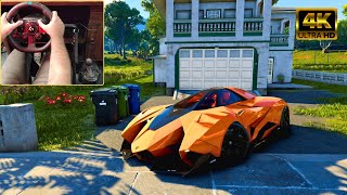 Lamborghini Egoista  The Crew Motorfest  Logitech G923 Steering Wheel Gameplay [upl. by Leizahaj956]