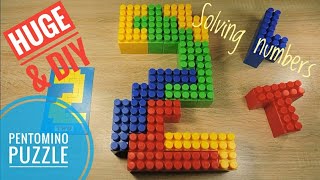 DIY Pentominoes How to make pentomino puzzle by yourself [upl. by Beryle]