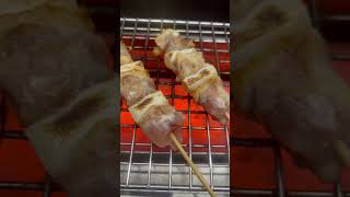 Negima yakitori streek food japan [upl. by Bendix]