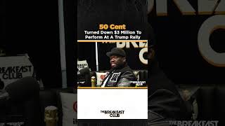 💥 50 Cent turned down 3 Ms to perform Many Men at Trumps rally in New York City 😳 50cent [upl. by Clower426]