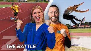 EEN BATTLE VOL ATLETIEK💪🏼  The Battle  Meerkamp  Zappsport [upl. by Moncear]