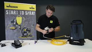 Unboxing and assembly van de WAGNER Spraypack 18V [upl. by Darnall298]