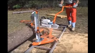 Norwood PortaMill Chainsaw Sawmill  Make Your Own Lumber [upl. by Namlaz]