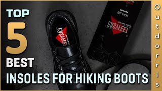 Top 5 Best Insoles for Hiking Boots Review in 2023 [upl. by Dore]