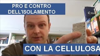 Pro e contro dellisolamento con insufflaggio di Cellulosa [upl. by Aikemal302]