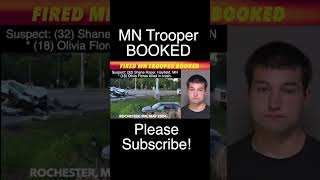 Fired Minnesota State Trooper Booked [upl. by Guerin]