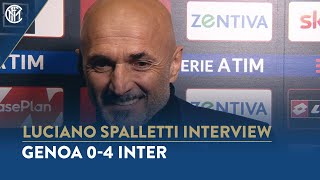 GENOA 04 INTER  LUCIANO SPALLETTI INTERVIEW quotA fantastic performancequot [upl. by Ellasal384]