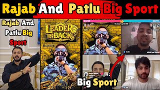 Rajab And Patlu Big Sport Aftab Mazor Insan Kay Sath Bahlii On Live Not Miss End [upl. by Katerina268]