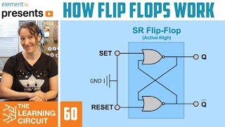 How Flip Flops Work  The Learning Circuit [upl. by Aileduab172]