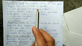 CLASSIFICATION OF SEDIMENTARY ROCKS HINDI [upl. by Airamzul738]