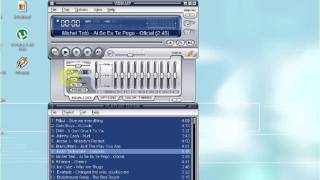 Crossfading effect in Winamp [upl. by Erdna]