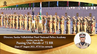 Invitation to the Passing Out Parade of 72RR [upl. by Elfrida]