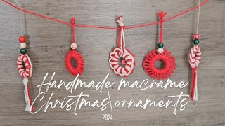 Handmade Christmas Ornaments 2024 [upl. by Jeralee345]