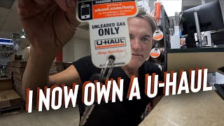 I NOW OWN A UHAUL TRUCK  the first step in box truck conversion [upl. by Yager207]