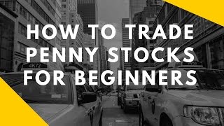 How To Trade Penny Stocks For Beginners [upl. by Idden405]