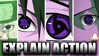 All Mangekyou Sharingan awakening Indra Madara Obito amp Kakashi Itachi Sasuke Explanation [upl. by Anielram]