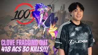 Carry Clove🦋 Gaming 100T Cryo Clove🦋 VOD [upl. by Anerual]