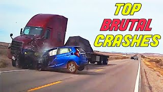 MOST BRUTAL CAR CRASHES OF THE YEAR [upl. by Nandor]