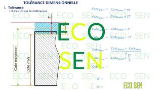 Tolérances dimensionnelles [upl. by Ahsitaf]