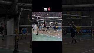 jump volley spike volleyball showball [upl. by Baskett]