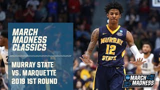 Murray State vs Marquette 2019 Ja Morant tripledouble  FULL GAME [upl. by Ailey352]