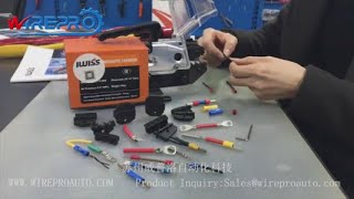 Wow how powerful this wire terminal crimper is [upl. by Seavir]